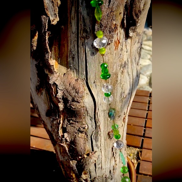 Green crystal Sun Catcher - Picture 13 of 13